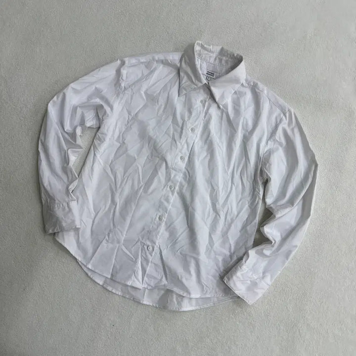[BUNJANG] Musinsa Standard White Shirt / S 무신사스탠다드 화이트 셔츠 0401T