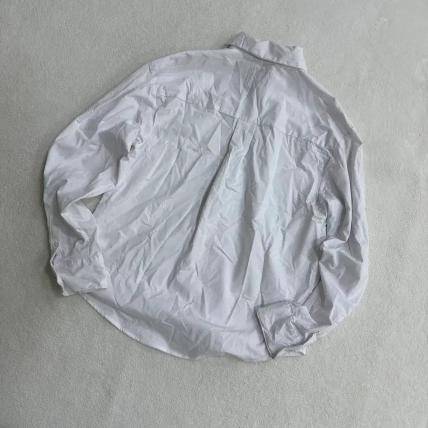 [BUNJANG] Musinsa Standard White Shirt / S 무신사스탠다드 화이트 셔츠 0401T