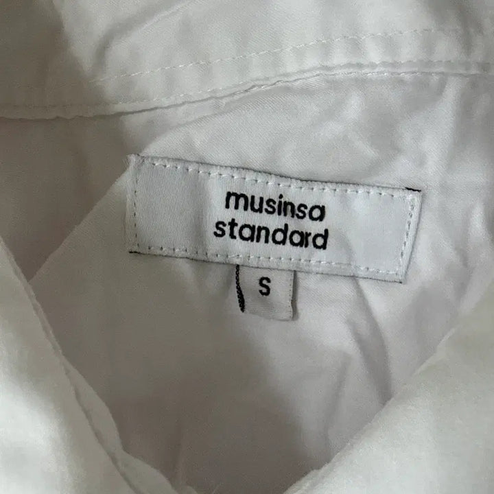 [BUNJANG] Musinsa Standard White Shirt / S 무신사스탠다드 화이트 셔츠 0401T