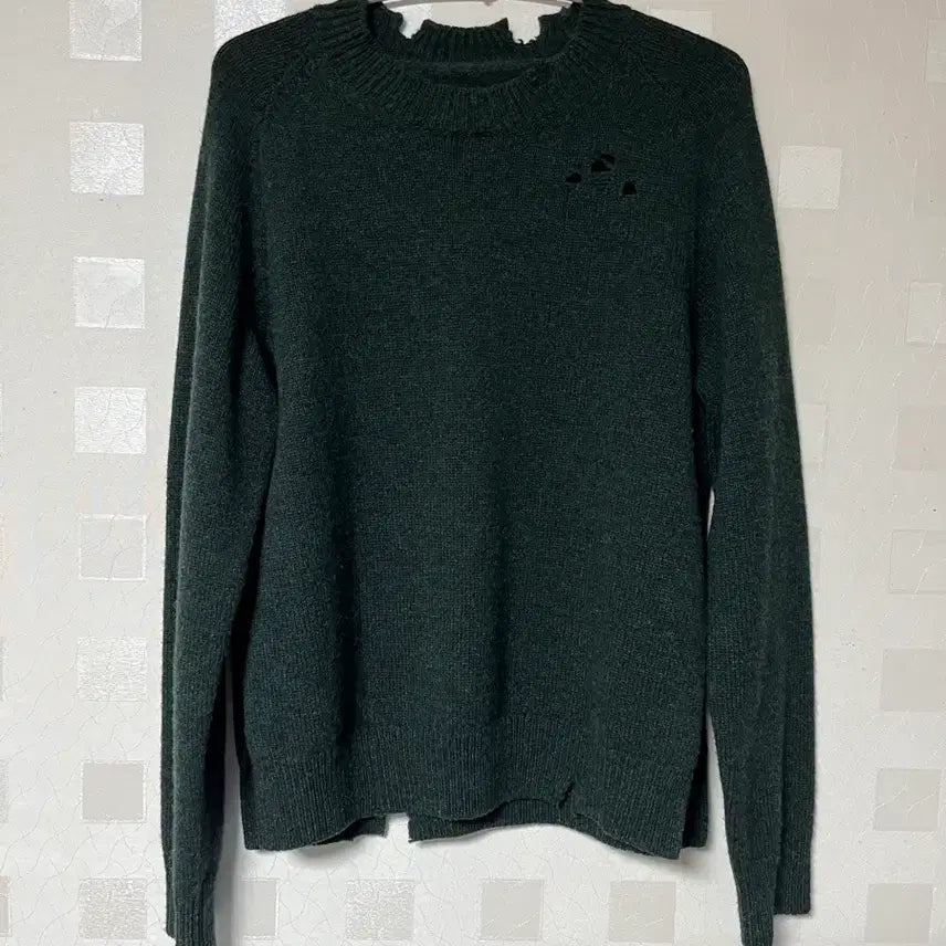 [BUNJANG] Maison Margiela Distressed Knit Sweater / 마르지엘라 디스트로이드 니트