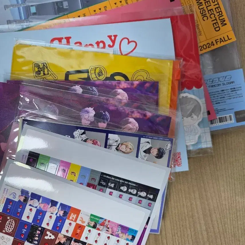 [BUNJANG] PLAVE Official Bundle Set / plave 플레이브 공식 지류 특전 스티커 메모지 등등 일괄세트