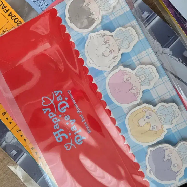 [BUNJANG] PLAVE Official Bundle Set / plave 플레이브 공식 지류 특전 스티커 메모지 등등 일괄세트
