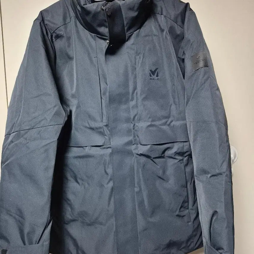 [BUNJANG] Millet Golf Genuine Duck Down Lightweight Padded Jacket (Navy) - Size 100 / 밀레 골프 정품 오리털 경량패딩 100사이즈 팝니다