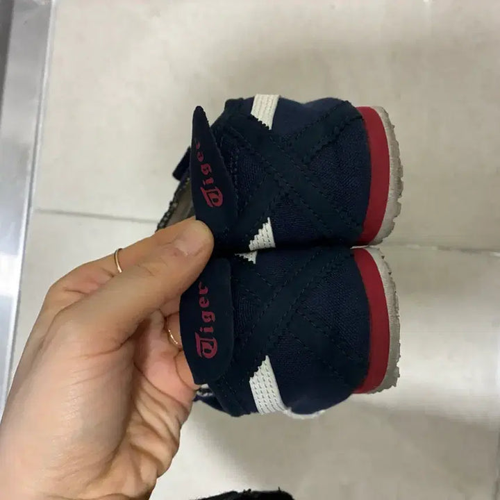 [BUNJANG] Onitsuka Tiger Mexico 66 Slip-on Sneakers Navy / 오니츠카타이거 멕시코66 슬립온 스니커즈 네이비