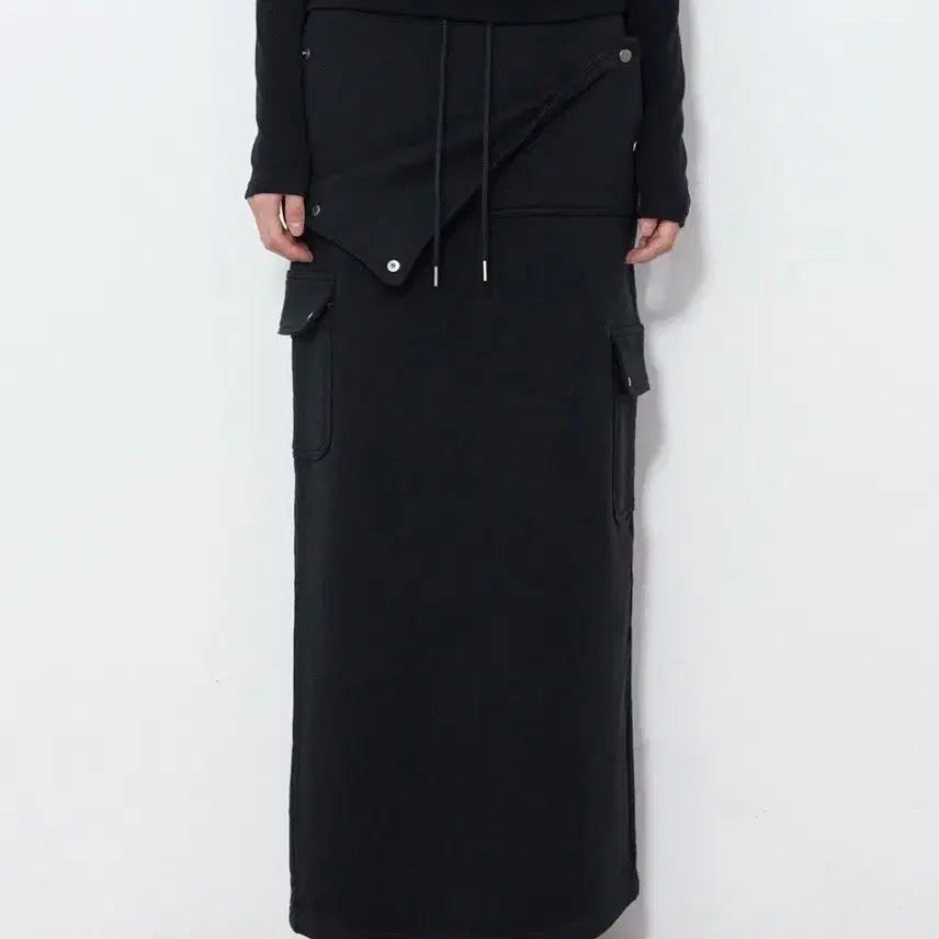[SOLD OUT] 보헤미안서울 오픈 포켓 맥시 스커트