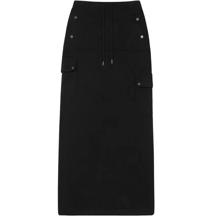 [SOLD OUT] 보헤미안서울 오픈 포켓 맥시 스커트