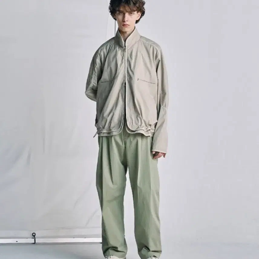 [BUNJANG] noun Wide Pants Khaki Size 2 / 노운 noun 와이드팬츠 카키 2사이즈 (1회착용)