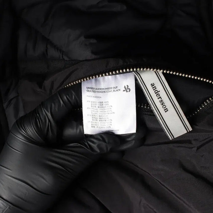 [BUNJANG] Andersson Bell Alex Inside Out Quilted Hooded Long Padded Coat / 앤더슨벨 알렉슨 인사이드 아웃 퀼티드 후드 롱 패딩 공용