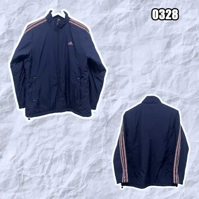 [BUNJANG] Adidas 00s 3-Stripes Full-Zip Jumper / XL 아디다스 00s 올드스쿨 3스트라이프 풀집업 점퍼
