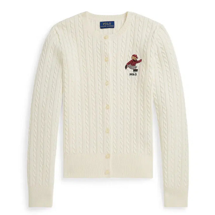 [SOLD OUT] 폴로 걸즈 베어 가디건 (택달린 새상품)