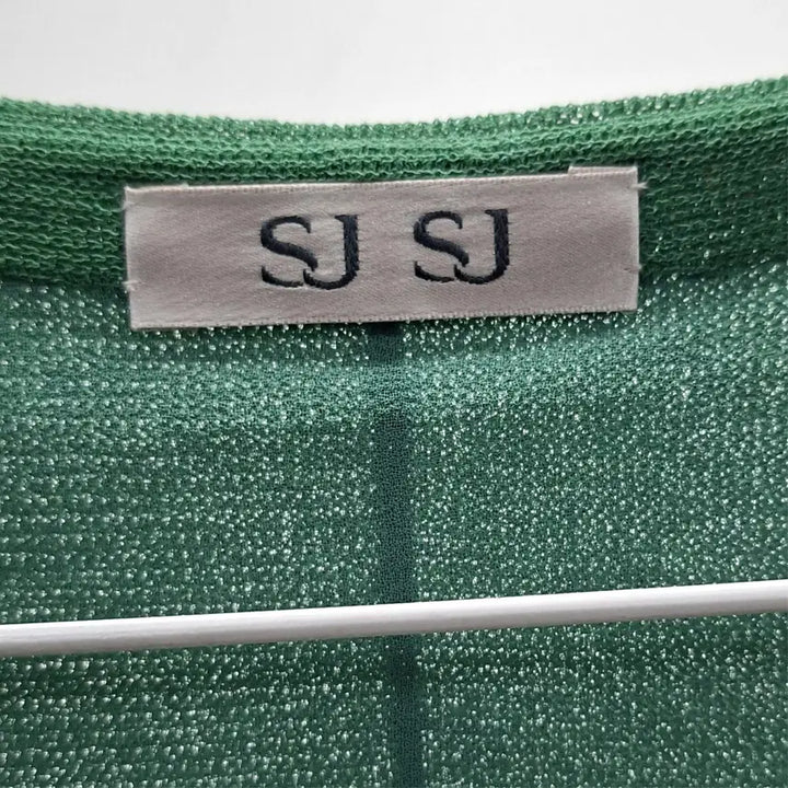 [SOLD OUT] [AI 90%] SJSJ한섬 여90 오픈가디건 봄여름 그린 06244