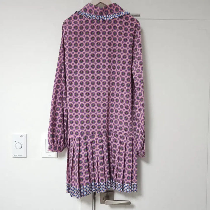 [BUNJANG] Pink and Purple Floral Dress / 핑크보라 플라워 원피스