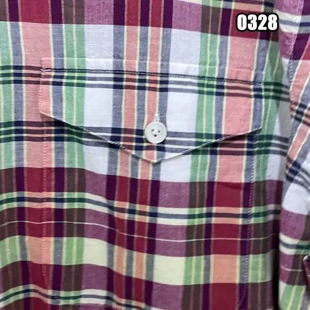[BUNJANG] Polo Ralph Lauren Vintage Check Long Sleeve Shirt / M 폴로 랄프로렌 빈티지 체크 긴팔 셔츠