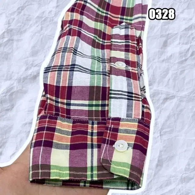 [BUNJANG] Polo Ralph Lauren Vintage Check Long Sleeve Shirt / M 폴로 랄프로렌 빈티지 체크 긴팔 셔츠