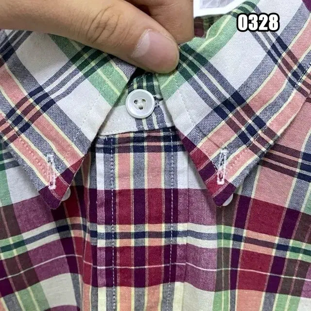 [BUNJANG] Polo Ralph Lauren Vintage Check Long Sleeve Shirt / M 폴로 랄프로렌 빈티지 체크 긴팔 셔츠