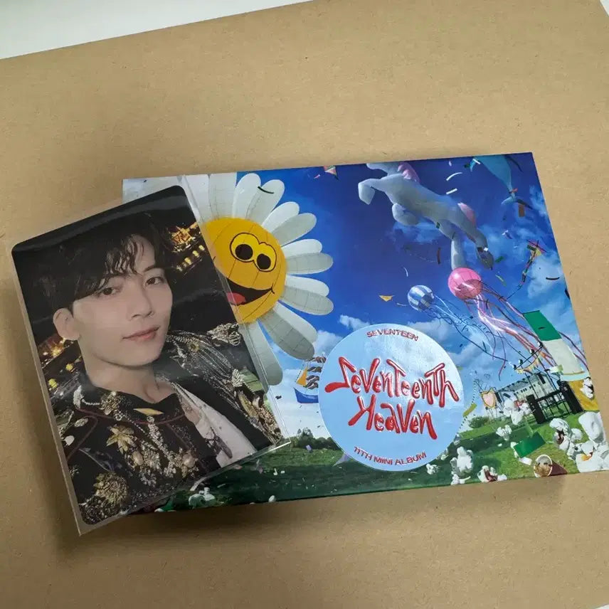 [BUNJANG] SEVENTEEN Jeonghan Heaven Kit + Photocard / 세븐틴 Heaven 키트 + 정한 포카