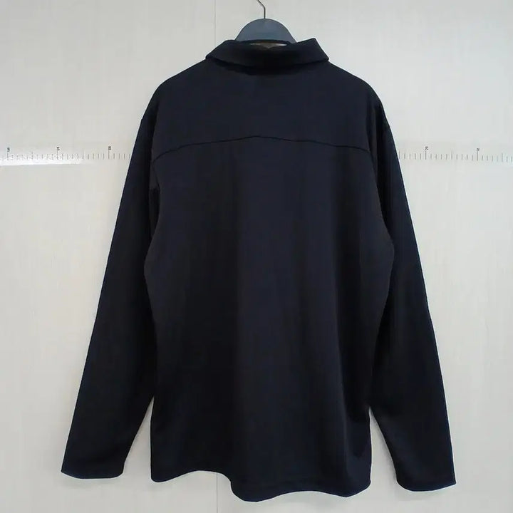 [BUNJANG] Columbia Long Sleeve Polo Shirt / 컬럼비아 블랙 긴팔 폴로티셔츠