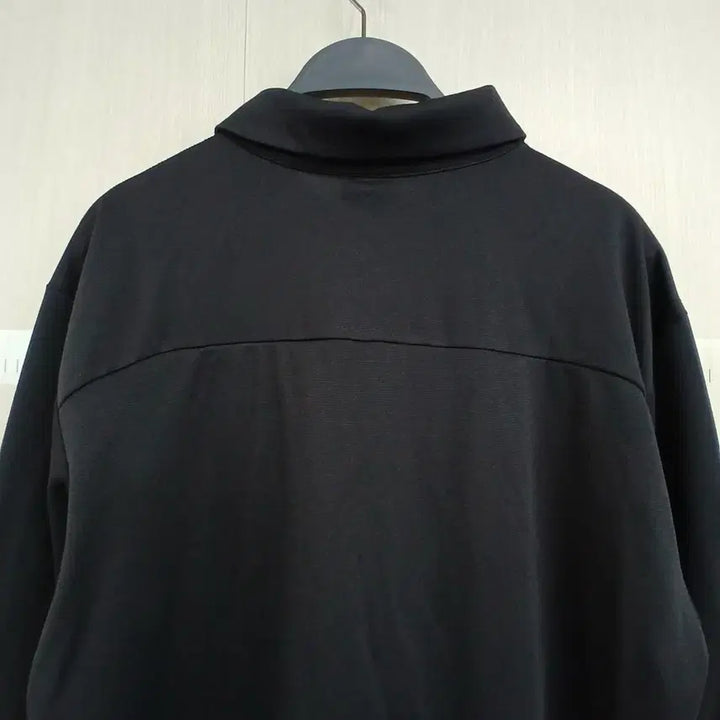 [BUNJANG] Columbia Long Sleeve Polo Shirt / 컬럼비아 블랙 긴팔 폴로티셔츠