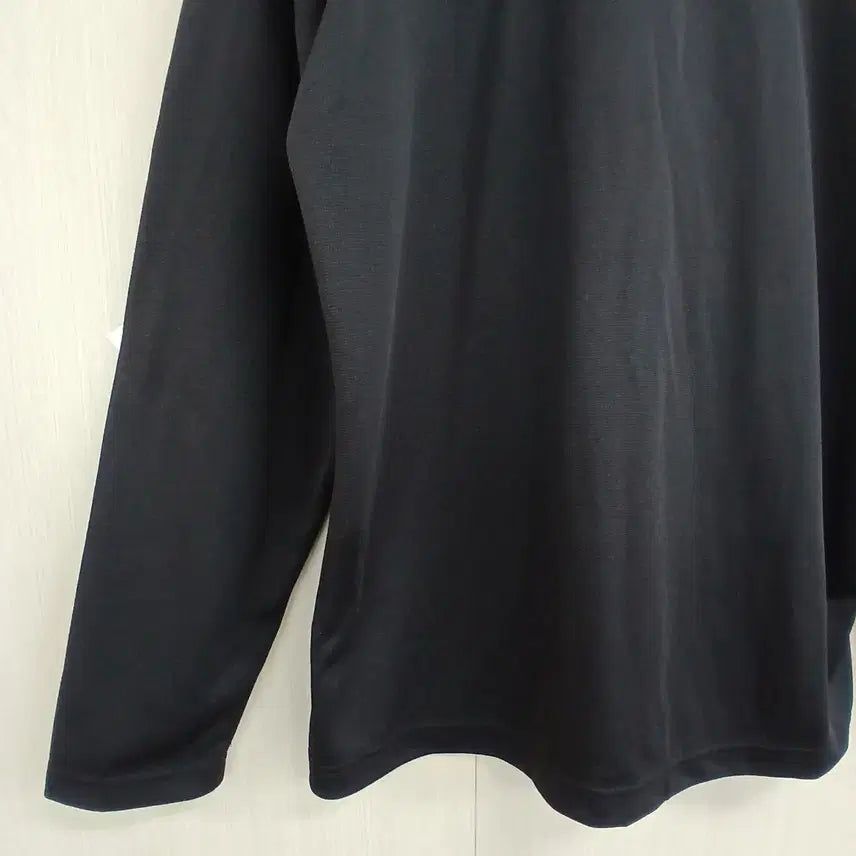 [BUNJANG] Columbia Long Sleeve Polo Shirt / 컬럼비아 블랙 긴팔 폴로티셔츠