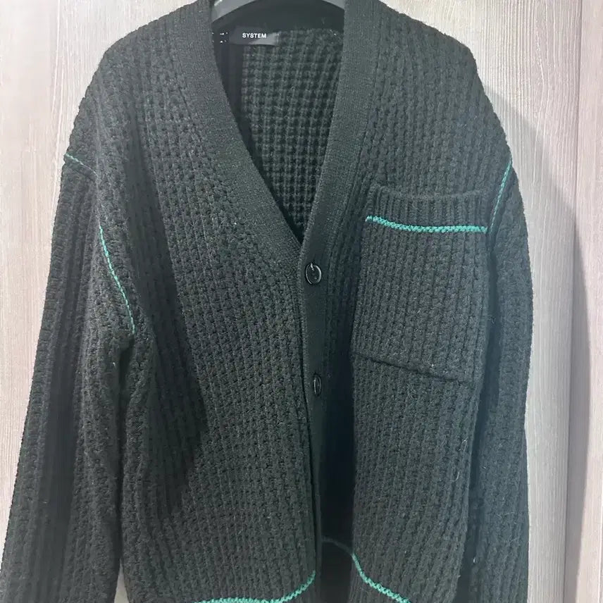 [BUNJANG] System Homme Black Cardigan / 시스템옴므 가디건