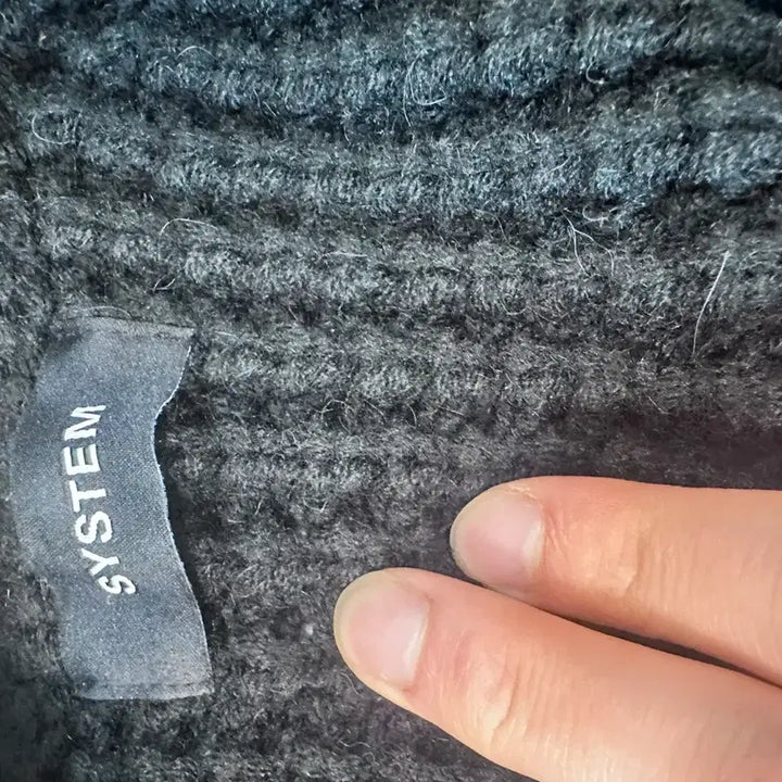 [BUNJANG] System Homme Black Cardigan / 시스템옴므 가디건