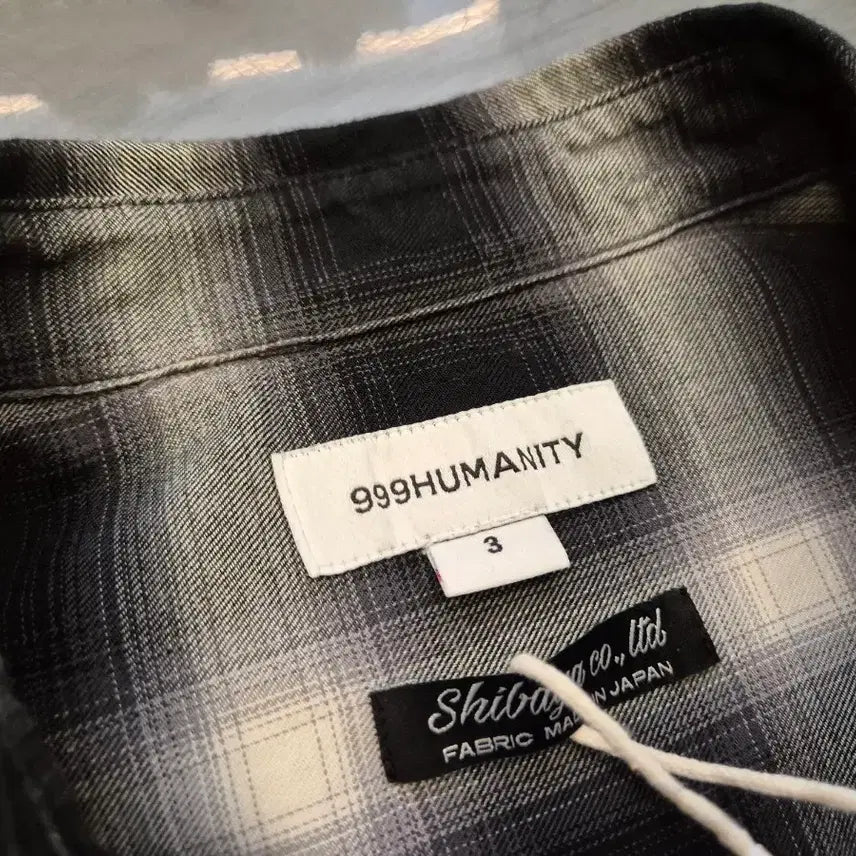 [BUNJANG] 999 Humanity Ombre Check Shirt / XL>999휴머니티 옴브레 체크 셔츠