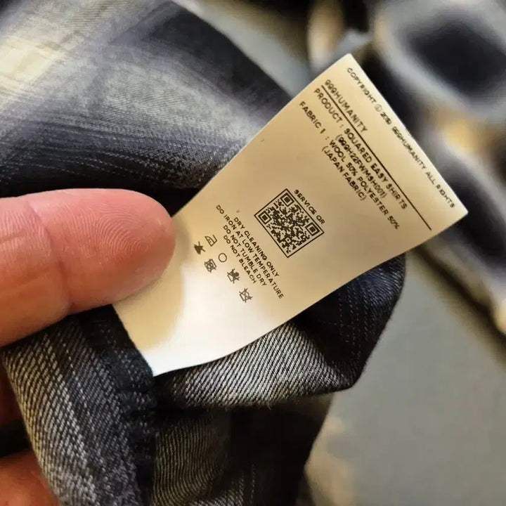 [BUNJANG] 999 Humanity Ombre Check Shirt / XL>999휴머니티 옴브레 체크 셔츠