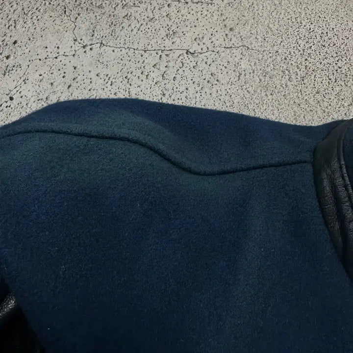 [BUNJANG] Canadian Sportswear 90s Wool Leather Varsity Jacket / (바배) 캐나다 스포츠웨어 90s 울 가죽 바시티 자켓
