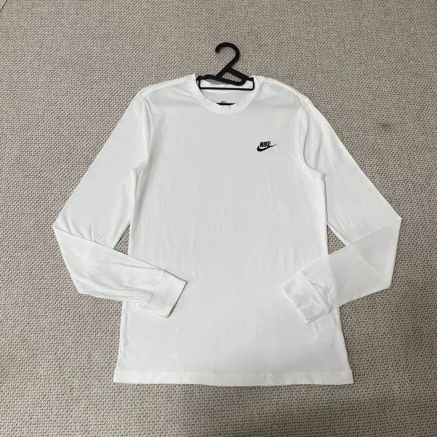 [BUNJANG] Nike Swoosh Long Sleeve T-shirt / L 나이키 스우시 라운드 긴팔티셔츠 N.7627