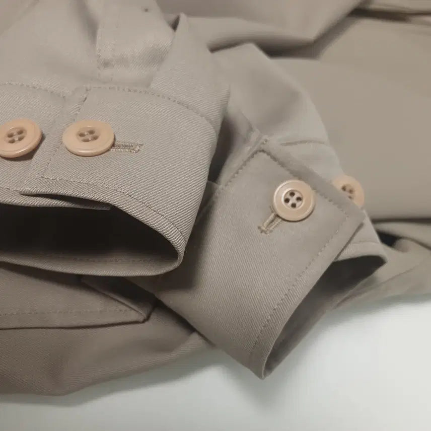 [BUNJANG] COOR Wool Blend Balmacaan Zip-Up Blouson (Beige) / [L] 쿠어(COOR) 울 블렌드 발마칸 집업 블루종 (베이지)