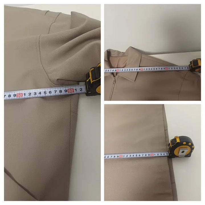 [BUNJANG] COOR Wool Blend Balmacaan Zip-Up Blouson (Beige) / [L] 쿠어(COOR) 울 블렌드 발마칸 집업 블루종 (베이지)