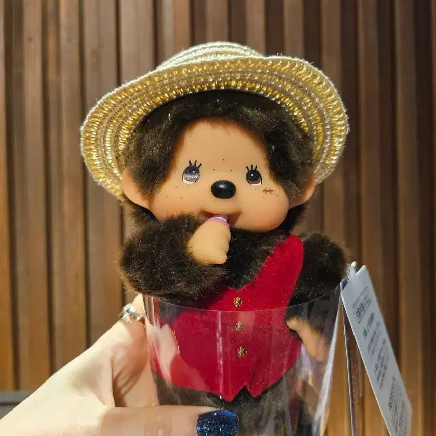 [BUNJANG] Monchhichi Luffy Doll / 루피 몬치치 인형