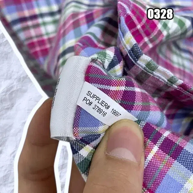 [BUNJANG] Polo Ralph Lauren Checkered Long Sleeve Shirt / XS 폴로 랄프로렌 체크 패턴 긴팔 셔츠