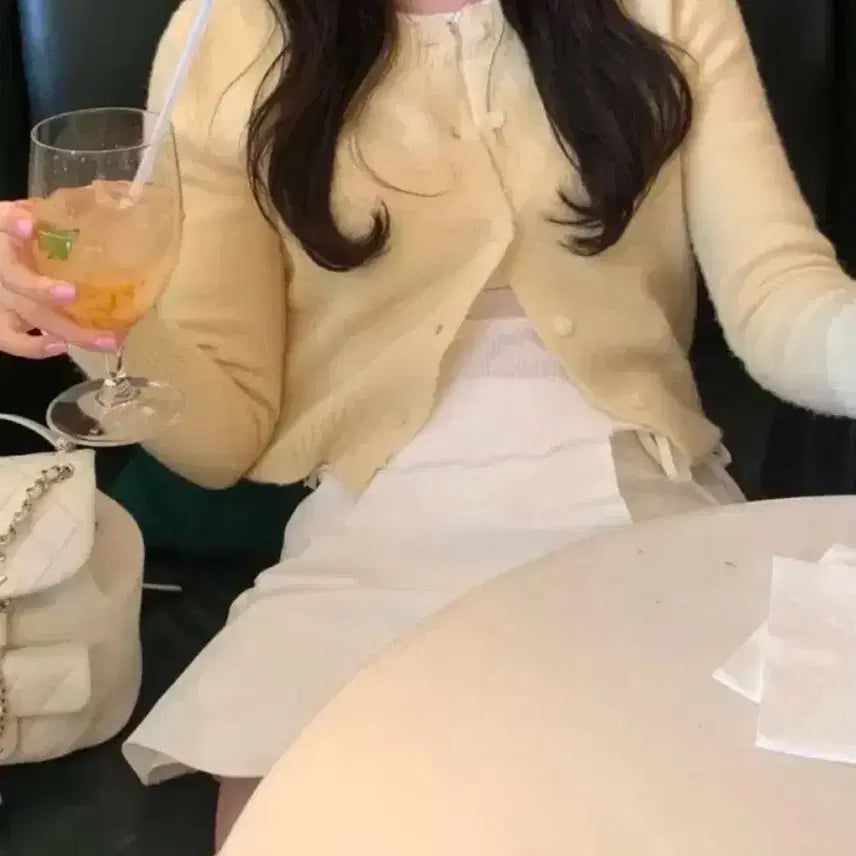 [SOLD OUT] 르플레인 베이비 옐로우 가디건