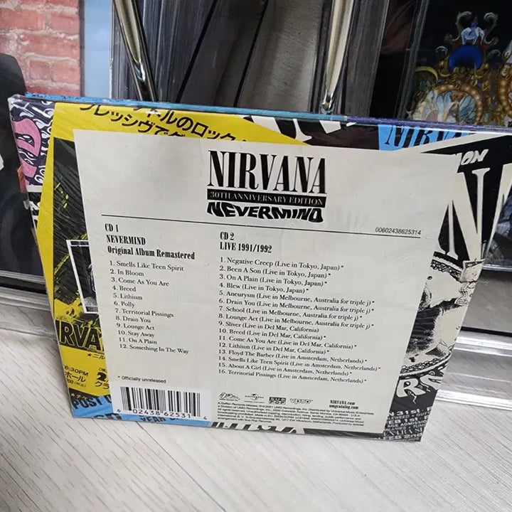[BUNJANG] Nirvana Nevermind 30th Anniversary Deluxe Edition 2CD / 너바나 Nevermind 30주년 2CD 디럭스 에디션