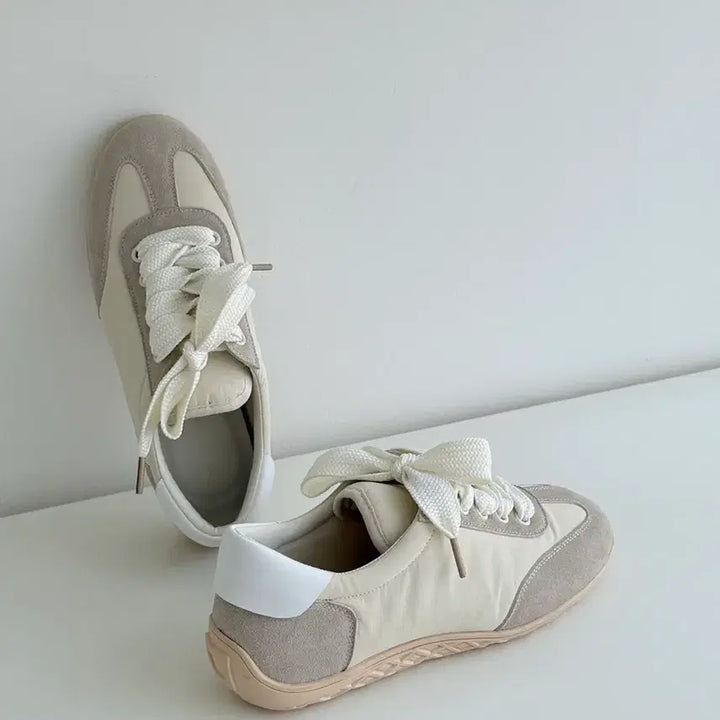 [BUNJANG] Ivory Latex Insole Sneakers 5072 / (30,35,40,45,50) 아이보리 라텍스 깔창 운동화5072