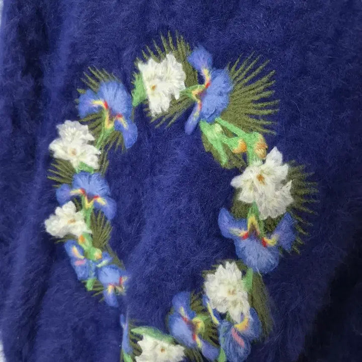 [BUNJANG] Givenchy Angora Flower Sweater - S / (정품) 지방시 앙고라 플라워 스웨터 S