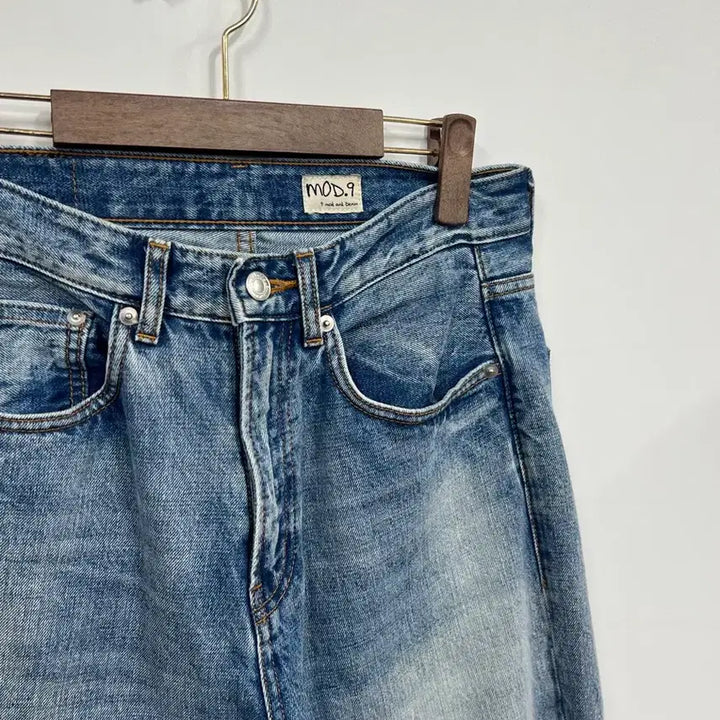 [BUNJANG] mod9 Wide Fit Light Wash Denim Pants / [28] mod9 모드나인 와이드핏 연청 데님 팬츠 청바지