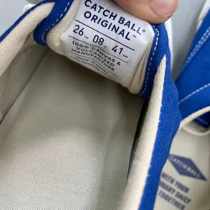 [BUNJANG] Catchball Original Holiday Blue 260 Sneakers / 캐치볼 오리지널 홀리데이 블루260