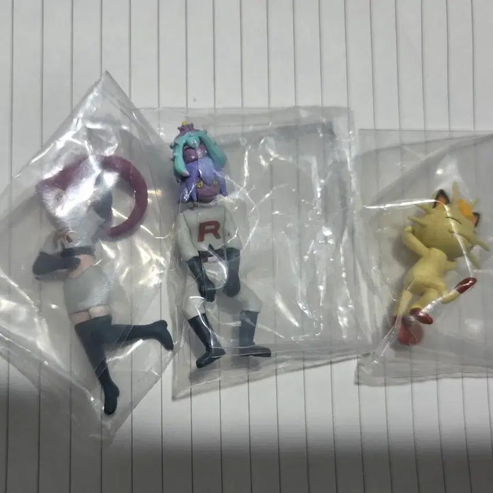 [SOLD OUT] 포켓몬스터 로켓단 푸티토 2 로이 로사 냐옹 피규어 가챠 포켓몬