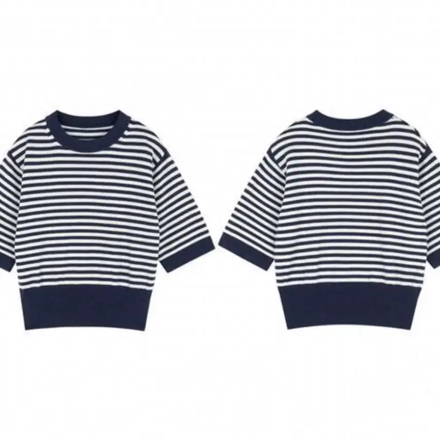 [BUNJANG] Neil by Neil Barrett Pullover Knit Navy / 닐바이피 반팔 니트 네이비