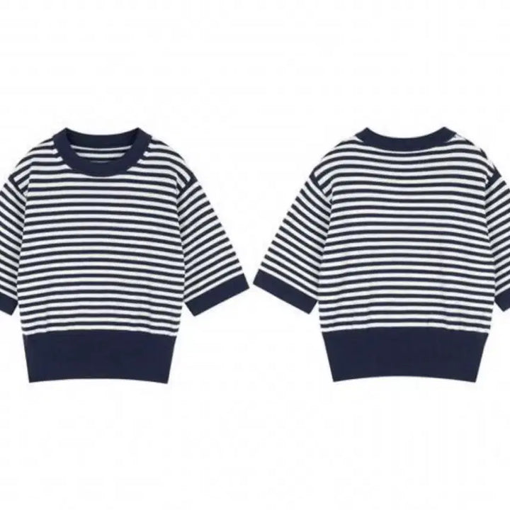 [BUNJANG] Neil by Neil Barrett Pullover Knit Navy / 닐바이피 반팔 니트 네이비