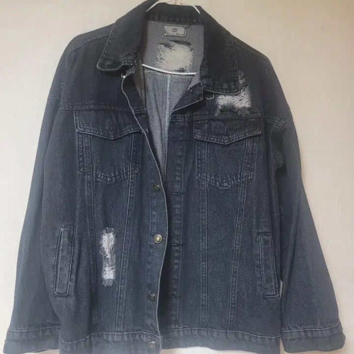 [BUNJANG] Black Denim Jacket / 블랙 데님자켓