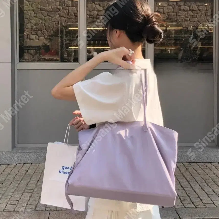 [BUNJANG] Shoulder Tote Bag (New) / 숄더 토트백 폴리 가방(새상품)