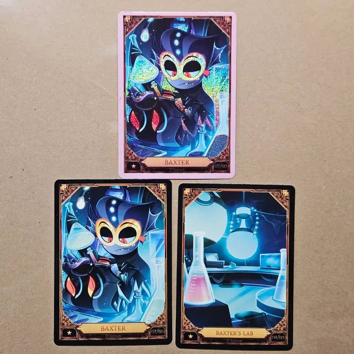 [BUNJANG] Hazbin Hotel Baxter Pink Foil Bundle Set / 해즈빈 호텔 트레카 백스터 핑크포일 일괄