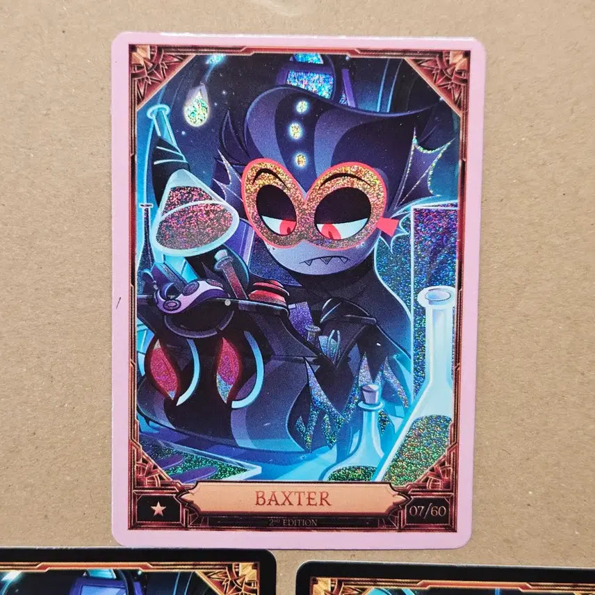[BUNJANG] Hazbin Hotel Baxter Pink Foil Bundle Set / 해즈빈 호텔 트레카 백스터 핑크포일 일괄