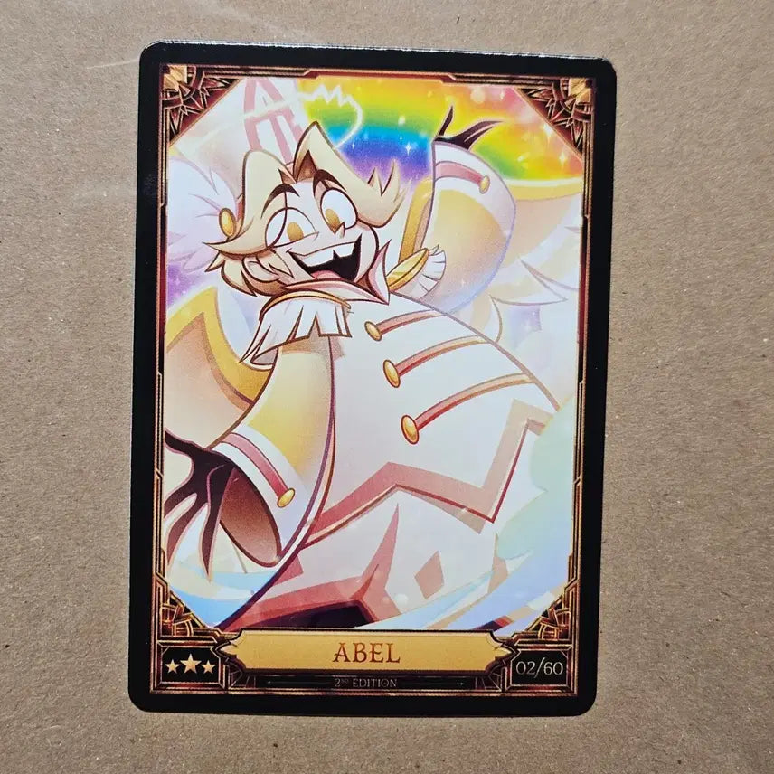 [BUNJANG] Hazbin Hotel Abel Rare Card Non-Foil / 해즈빈 호텔 트레카 아벨 레어카드 논포일