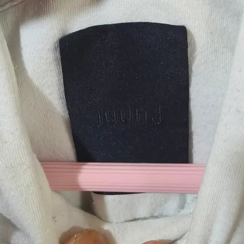 [BUNJANG] Juun.J White Short Sleeve Hoodie / 정품 준지 화이트 반팔 후드티