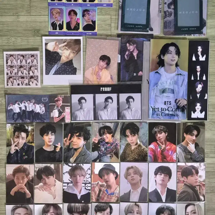 [BUNJANG] BTS Jungkook Photocard Slogan Goods / 방탄소년단 bts 정국 포카 슬로건 굿즈 양도