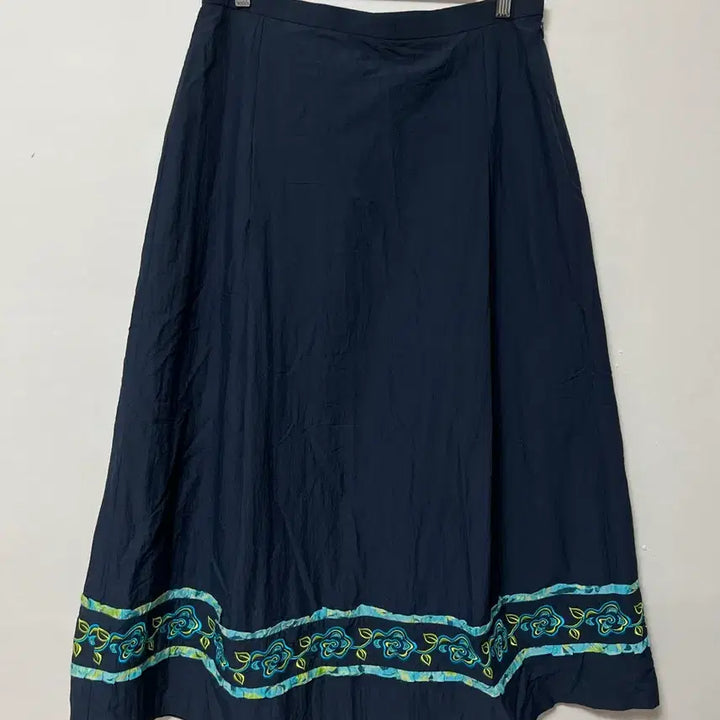 [BUNJANG] 77 Heo Yoon Jung Vintage Long Skirt / 77 허윤정콜렉션 빈티지 롱 치마 스커트 정품